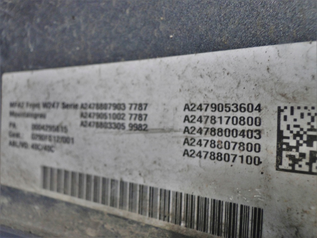 Mercedes b klasa 247 w247 бампер передний pts Оригинал