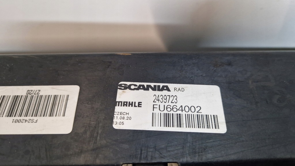 фото №15, Scania r s ngt радіатор рідина wody