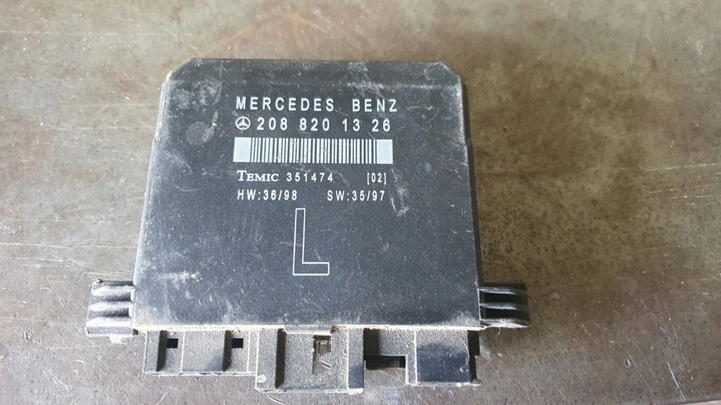 фото №1, Mercedes w208 - модуль двері лівий перед 2088201326