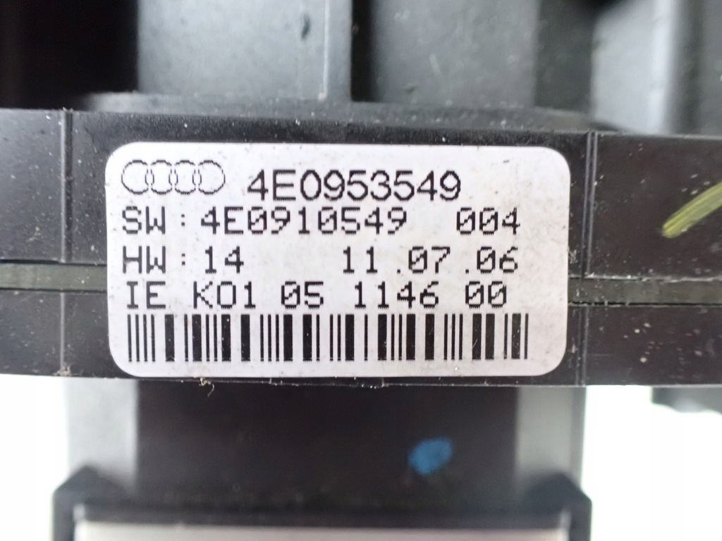 фото №12, Переключатель комбинированный audi s8 d3 5.2 fsi 4e0953549