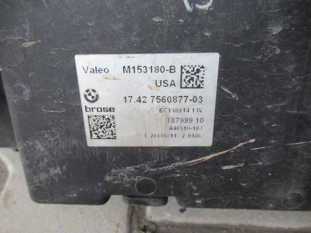 фото №5, Bmw x3 f25 комплект радіатор вентилятор 3.0i n55