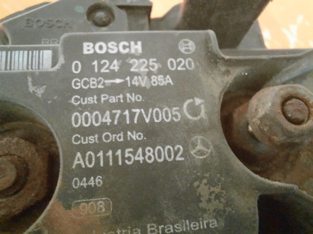 Smart fortwo 1 0.8cdi 00-07 генератор 0124225020 r6600100305 в Украине