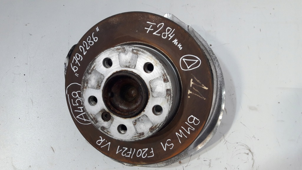 фото №1, Bmw 1 f20 f21 поворотный кулак правый перед 6792286 ступица