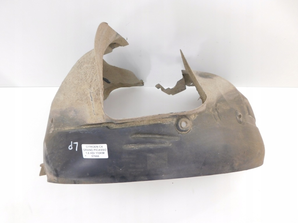 фото №1, Citroen c4 grand picasso 1.6 hdi подкрылок перед l