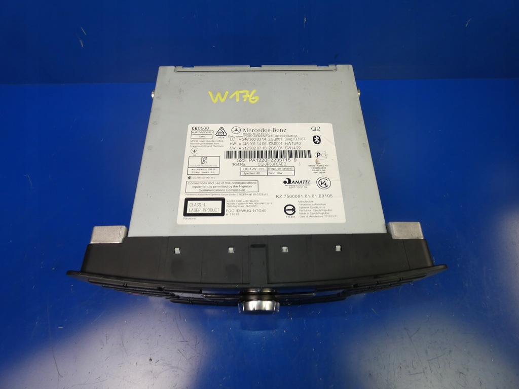 фото №1, Mercedes a w176 b w246 cla w117 радио навигация