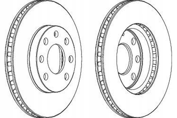 фото №1, Ferodo тормозные диски тормозные 2szt chevrolet spark daewo