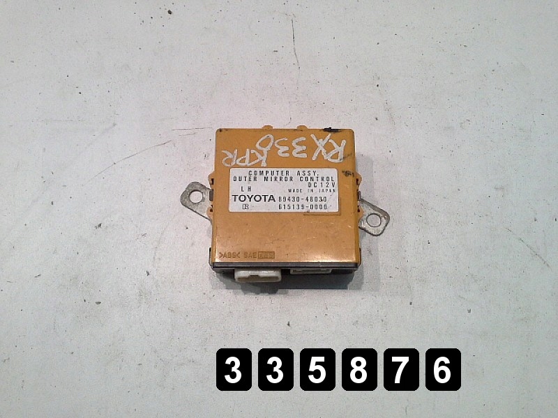 фото №1, 2004 lexus rx 330 ecu 89430-48030