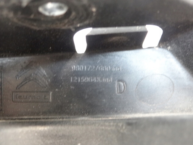 фото №8, Citroen c4 cactus лівий напрямна бампера передній перед 9801727680