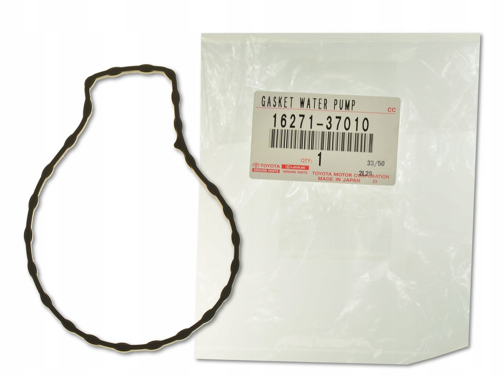 фото №1, Прокладка насоса wody 16271-37010 оригинал toyota