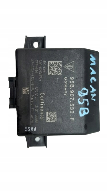 фото №1, Macan 95b gts 3.0 v6 модуль комфорту 95b907530f