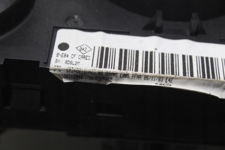 фото №4, Панель керування обдув renault megane ii