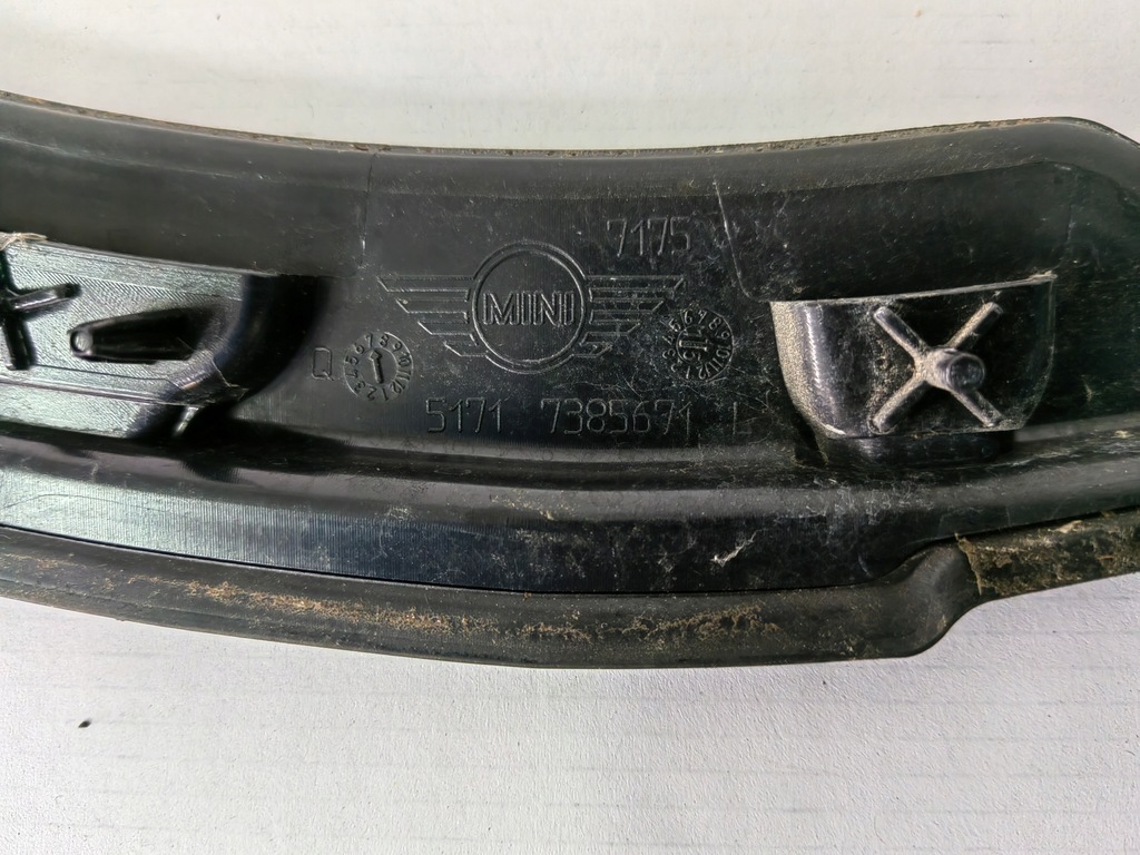 фото №3, Mini clubman f54 заглушка защита крыла левый задняя