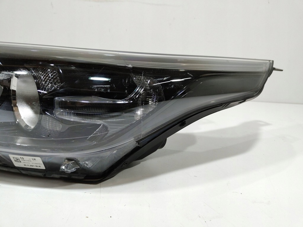 фото №6, Kia ceed iii lift лампа левый перед линза + led eu