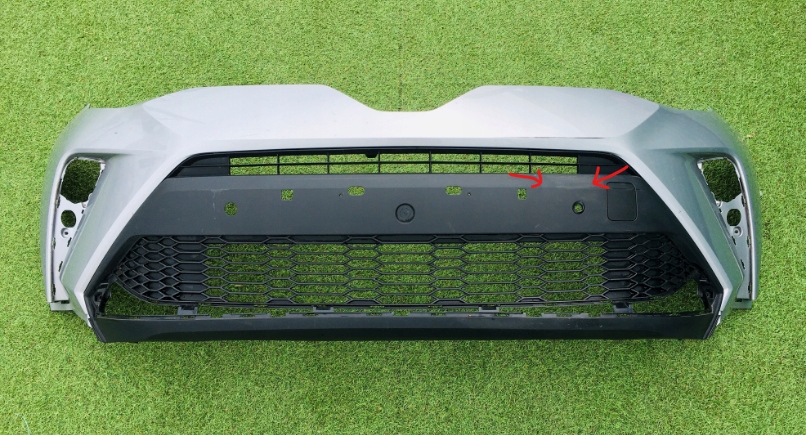 фото №5, Toyota chr lift 2019 r. бампер передний