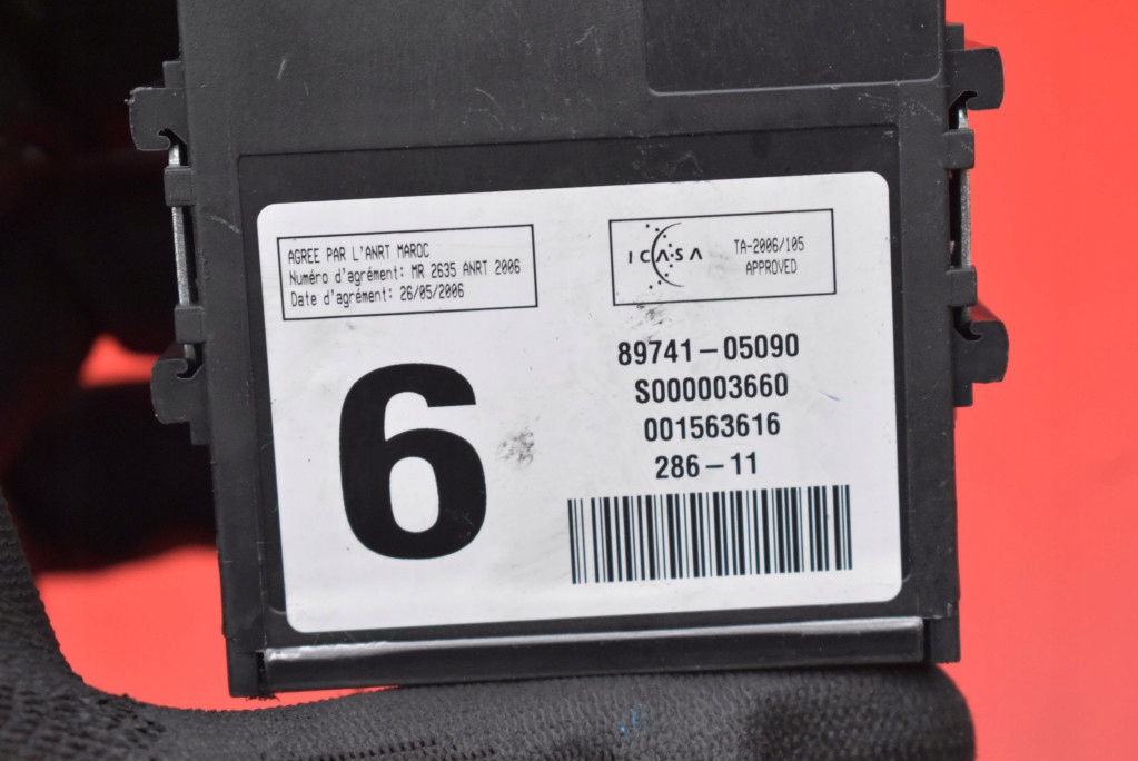 фото №7, Блок керування модуль двері 89741-05090 s000003660 toyota avensis t27 kombi 09-11