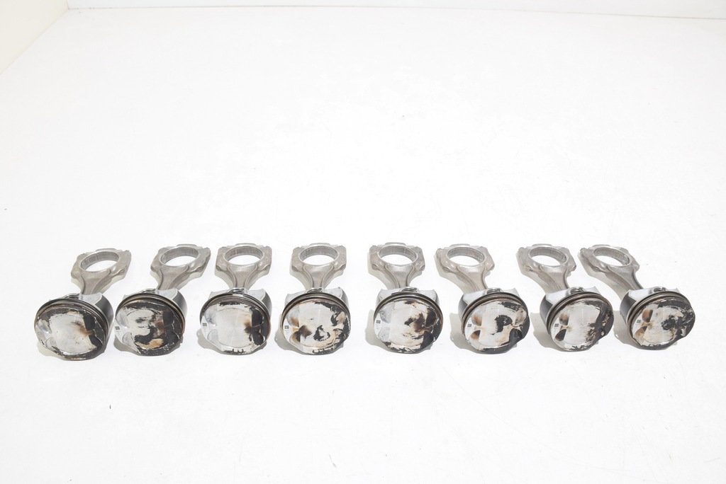 фото №14, Bmw g30 g11 g15 g05 g06 g07 n63 n63b n63b44d блок двигуна поршні шатуни