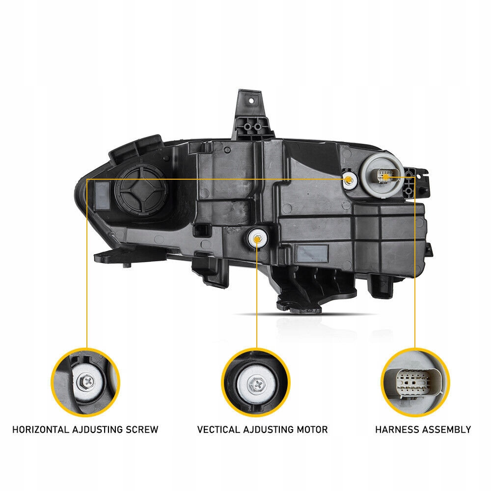 фото №7, Chevrolet camaro 2019-2024 лампа лампи передні full led vland комплект