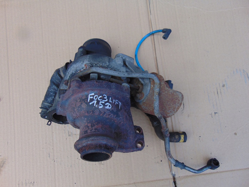 фото №6, Турбонагнітач турбіна ford mondeo mk5 1.5 tdci