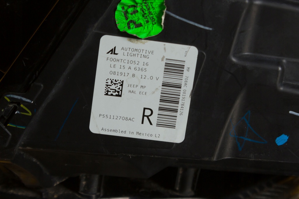 фото №11, Jeep compass 2016- фара лампа перед права eu