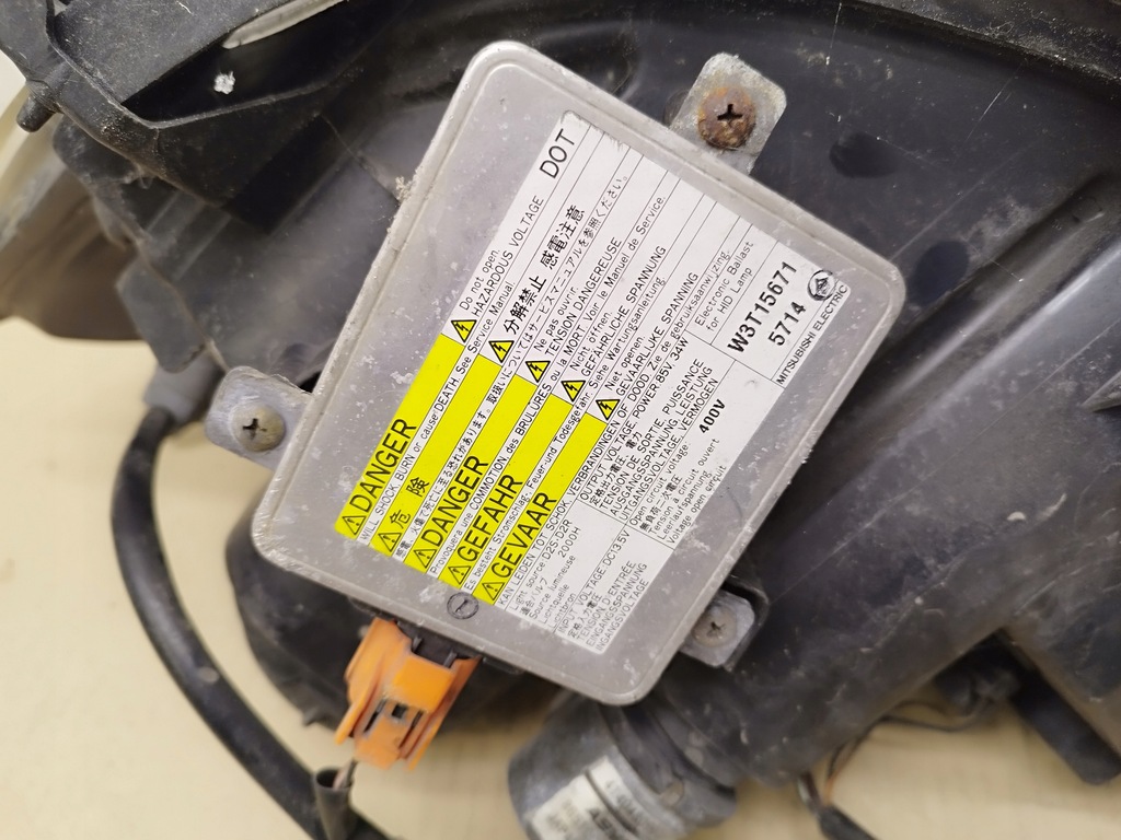 фото №10, Лампа права правий перед mazda iii 3 bk 2003-2006 ксенон ксенон kompetny