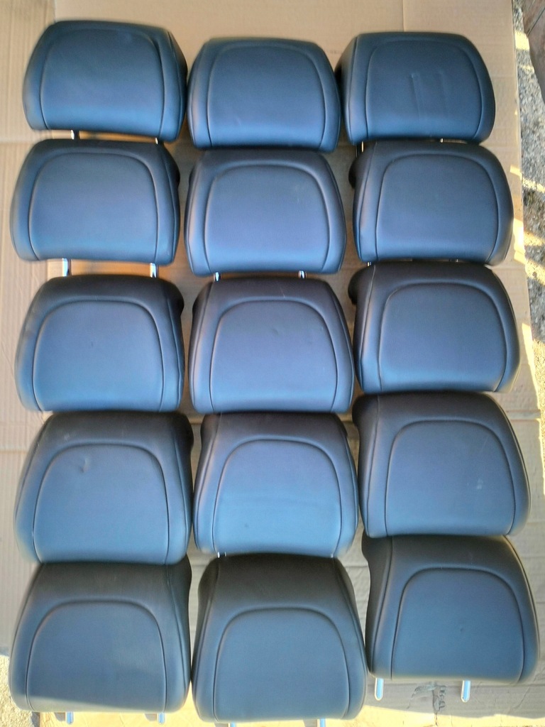 фото №7, Подголовник правый левый задняя czarna кожа citroen c5 iii x7