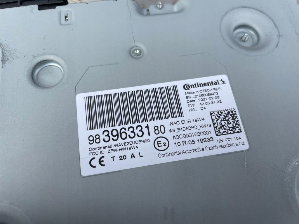 фото №3, Opel mokka b ii радио навигация 9839833180