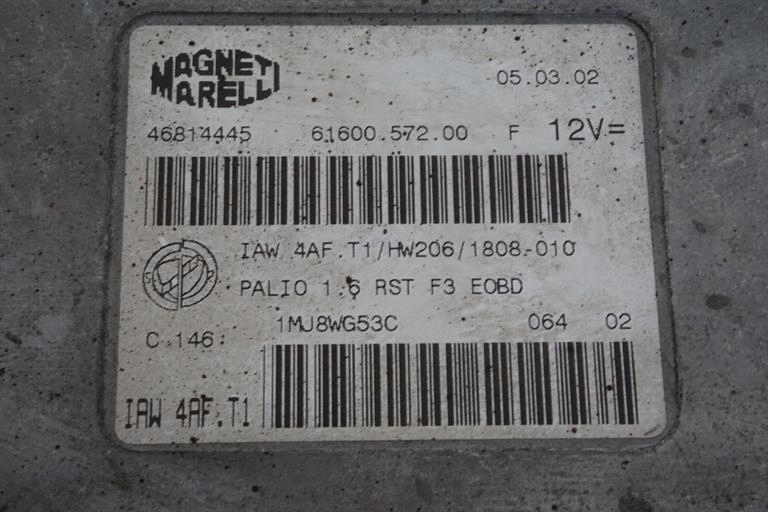 фото №11, Бортовой компьютер блок управления fiat palio albea 46814445