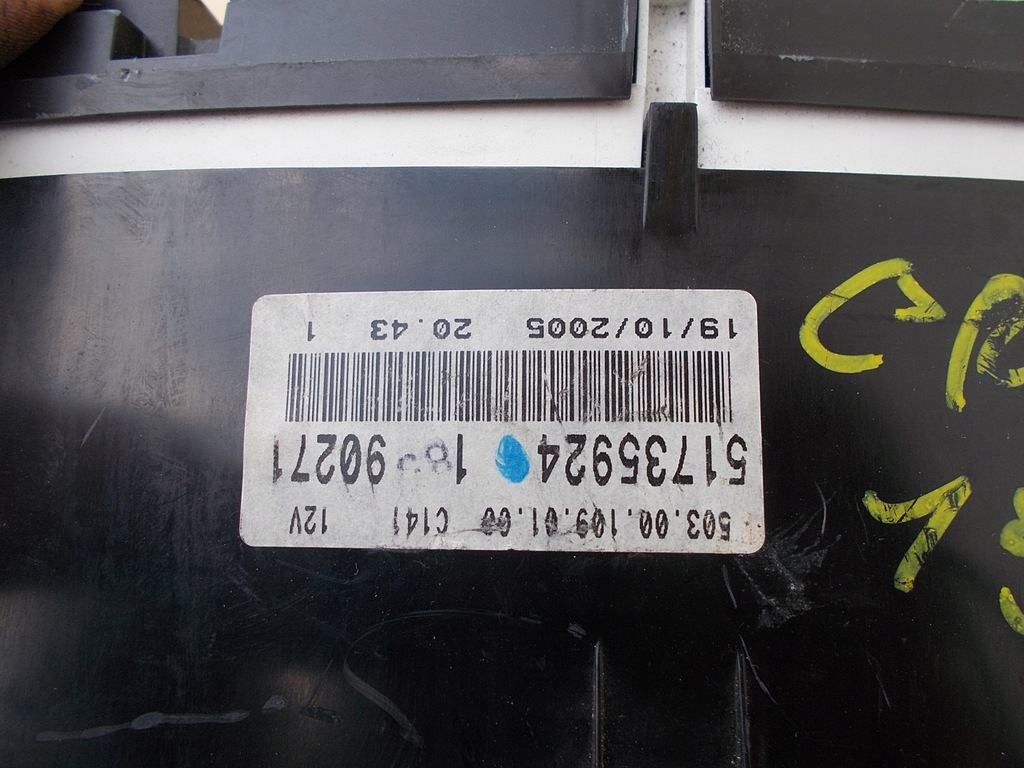 фото №7, Лічильник fiat croma ii 1.9 mjtd europa 51735924