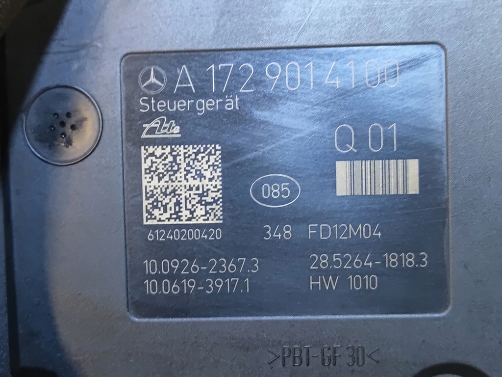 фото №6, Mercedes w204 насос abs a1729014100