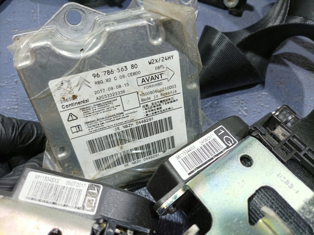 фото №13, Peugeot 508 i lift панель приладів приладова панель приладів pulpit подушки безпеки ремені eu