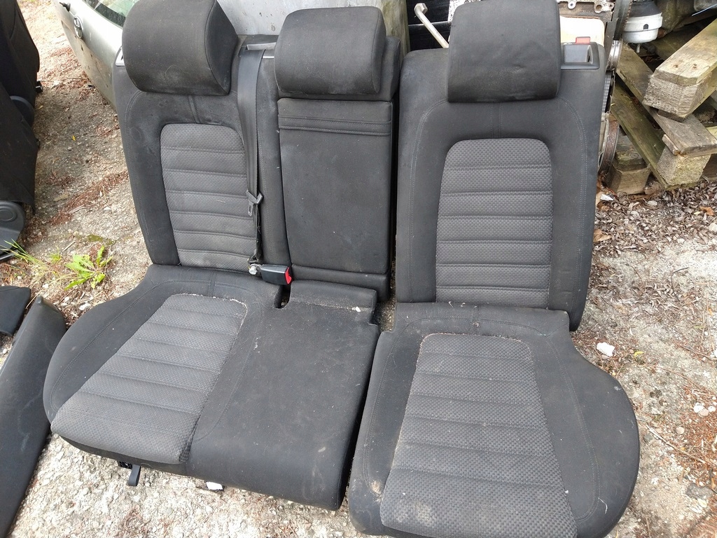 фото №9, Сидіння sportline передні + заднє сидіння комплект vw passat b6 kombi 04-11elektr