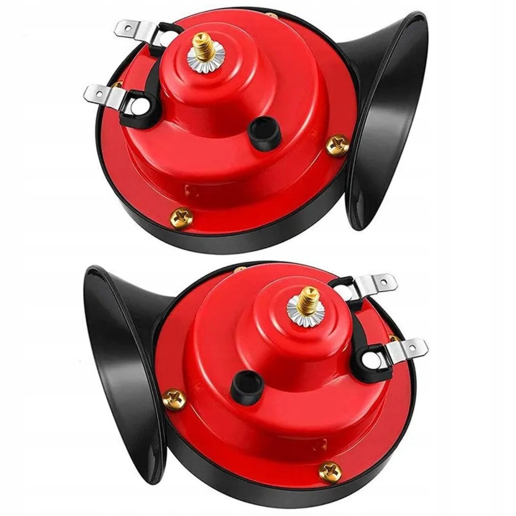 фото №12, Сигнал dwutonowe 12v громкий сигнал звуковой автомобиля motoru червяк