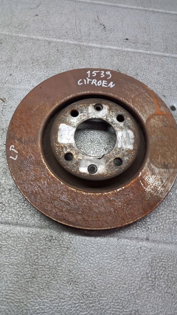 фото №1, Барабан гальмівний лівий перед citroen c4 07r
