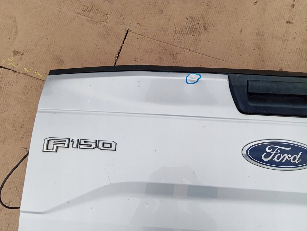 фото №8, Ford f-150 15- кришка багажника задня задня борт f150 кришка кузов срібляста