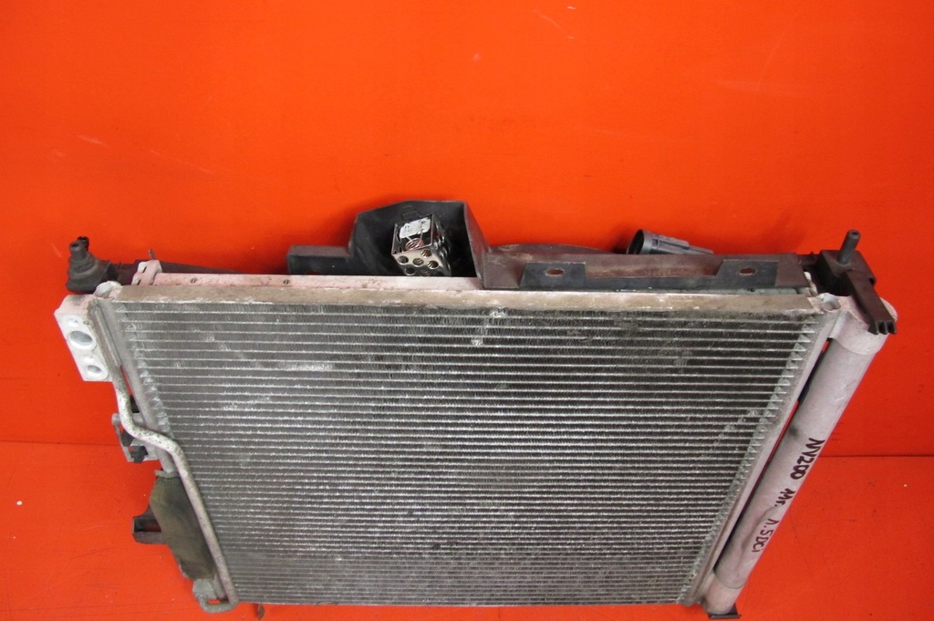 фото №9, Nissan nv200 evalia 1.5 dci k9k276 радіатор wody кондиціонера вентилятор