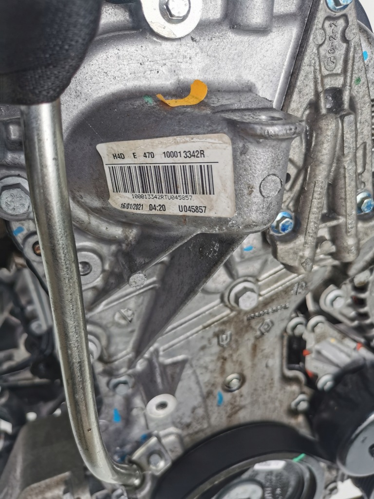 Двигатель комплектный  renault clio 1.0 tce h4de470 с Разборки