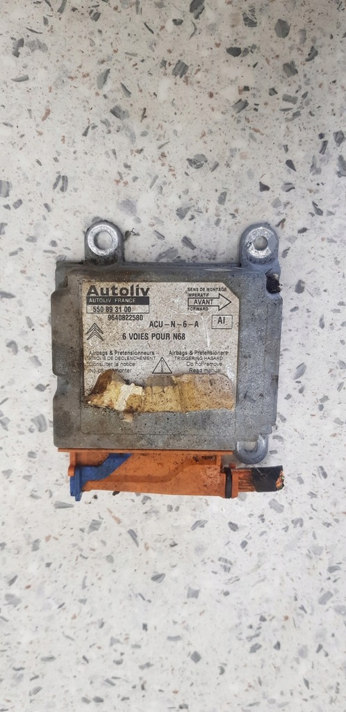 фото №1, Датчик модуль подушок подушка безпеки citroen xsara picasso