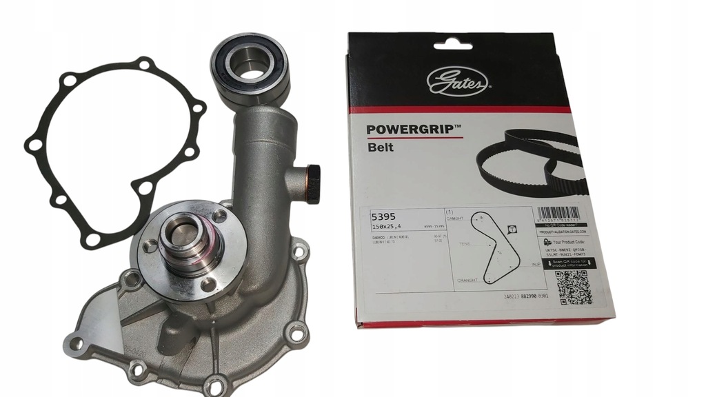 фото №1, Gazela грм ремінь розподільного валу насос wody натягувач ролик andoria 4ct90