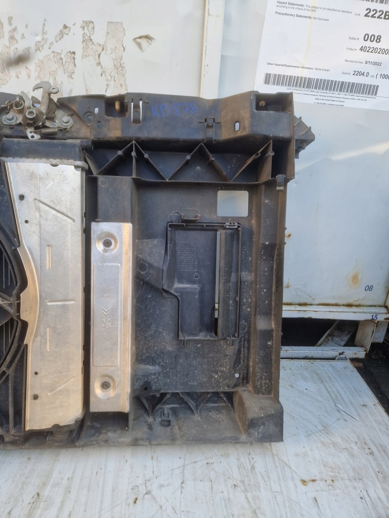 фото №3, Citroen c4 cactus передній pas радіатор вентилятор