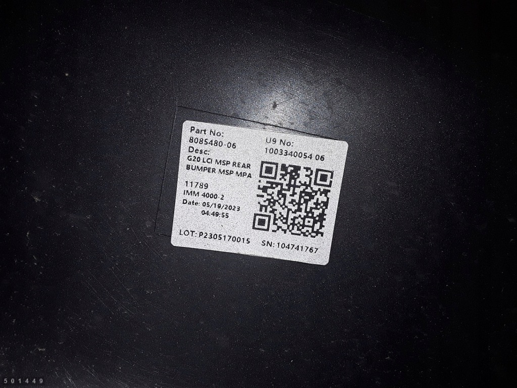 фото №10, 2023 bmw 3 series g20 задній бампер 808548006