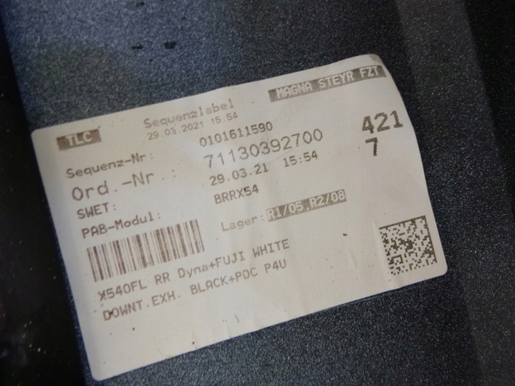 фото №13, Jaguar e-pace x540 бампер задня задній 4 x pdc nr 28