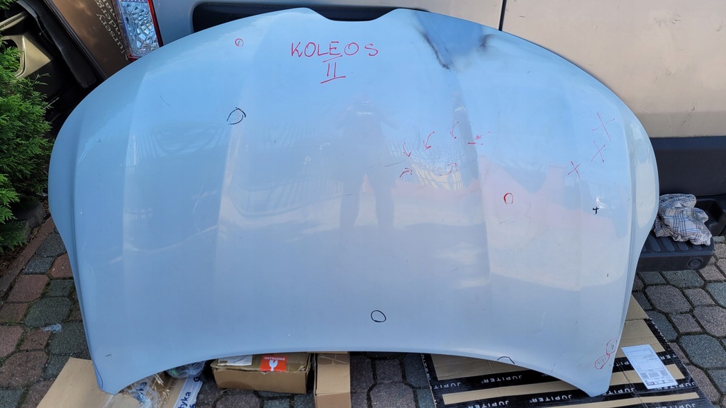 фото №1, Капот кришка двигуна renault koleos ii 2016- капот renault koleos 16-