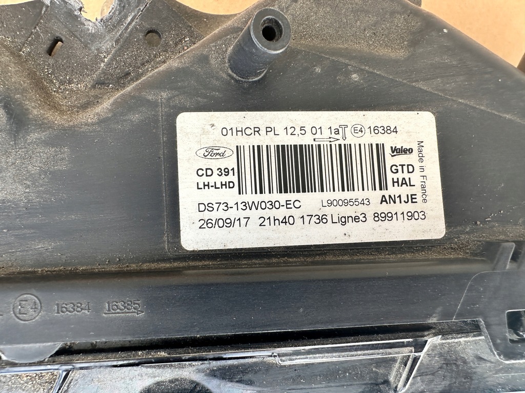 фото №7, Лампа ford mondeo mk5 ліва перед передня