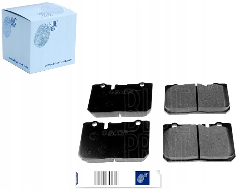 фото №1, Blue print adt34287 набор тормозных колодок тормозных, тормоза дисковые