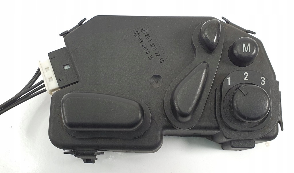 фото №1, Панель регулировки сиденье правый mercedes w203