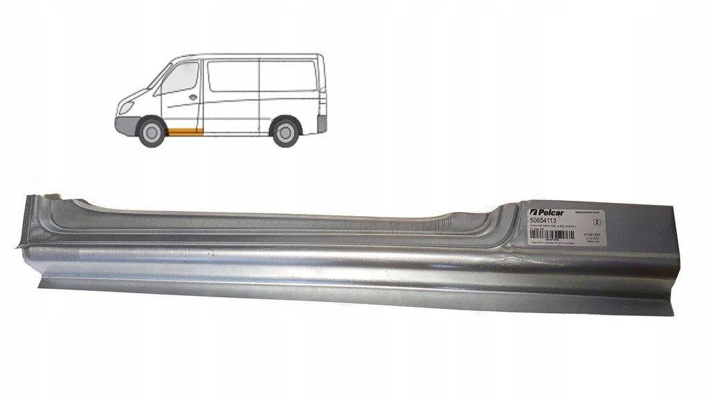 фото №1, Mercedes sprinter vw crafter 06- ремкомплект поріг