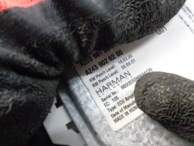 фото №6, Підсилювач аудіо harman mercedes gla h247 2019- eqa w243