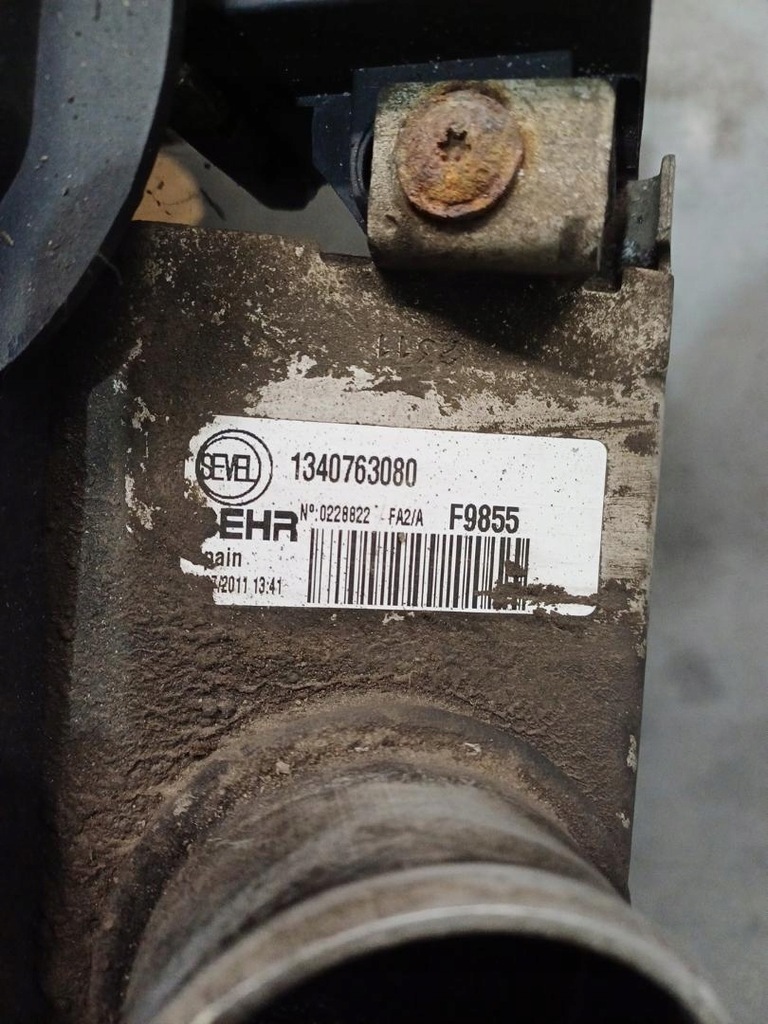 фото №7, Комплект радіатор з вентилятори fiat ducato 1340763080