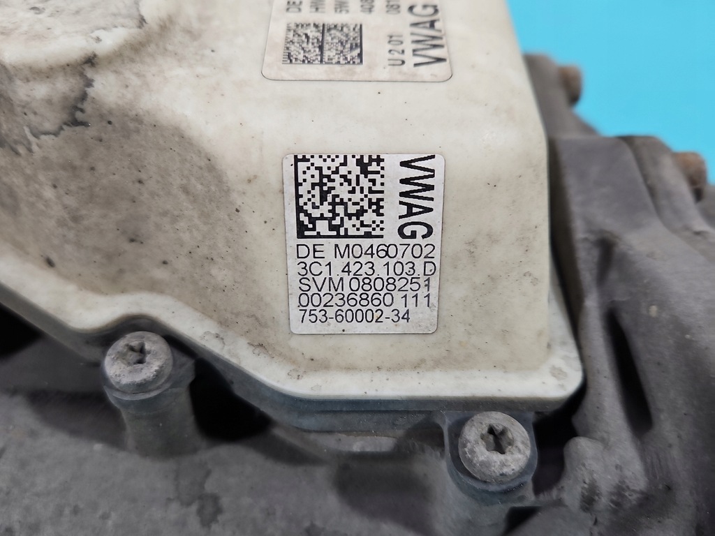 фото №9, Трансмісія кермова рейка рульова vw passat cc europa