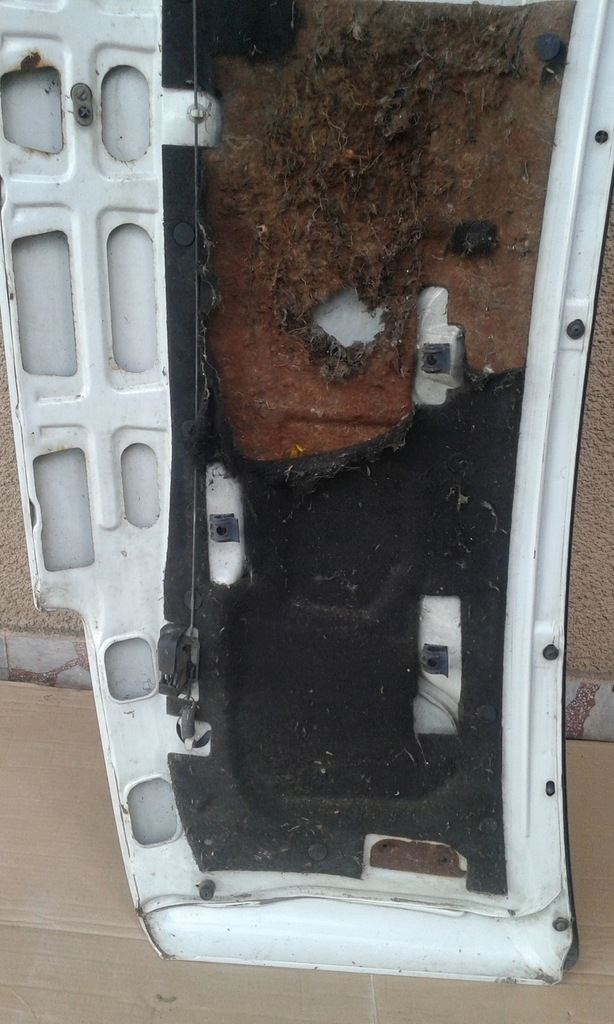 фото №13, Капот крышка renault trafic i lift 89-00 белый